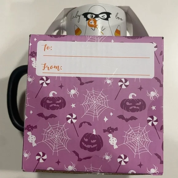 Mama Boo and Baby Boo Halloween Ghost Mug Set of 2 a cup mom and a cup for child - Picture 2 of 6